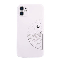 Coque iPhone Lune Soleil