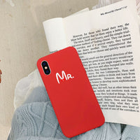 Coque Mr Mrs