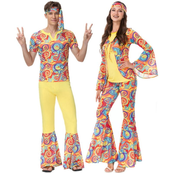 Costume Hippie Couple