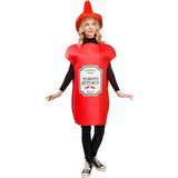 déguisement de ketchup femme