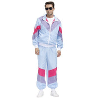 déguisement disco bleu homme