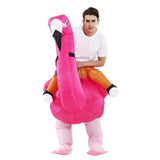 Costume flamant rose homme