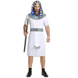 déguisement pharaon bleu
