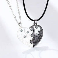 Deux Colliers qui Forment un Coeur