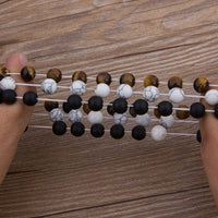 Double Bracelet en Onyx
