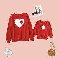 Sweat assorti maman bebe
