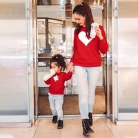 Sweat assorti mere fille