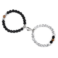 Bracelet pierre coeur