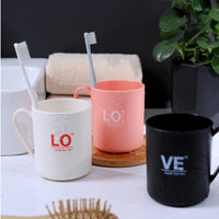 mug plastique couple