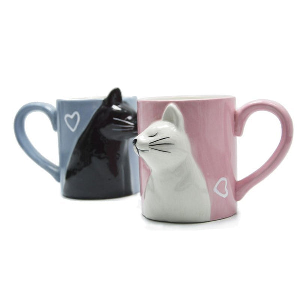 tasse couple chat