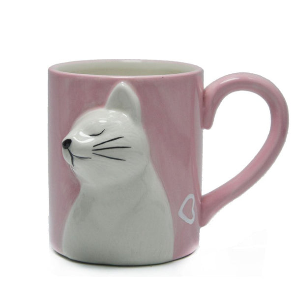 Mug chat ceramique