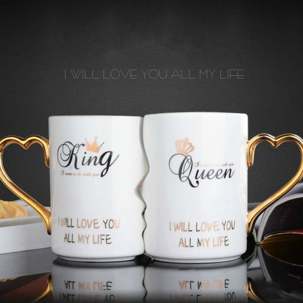 tasse king queen