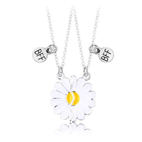 collier fleur argent