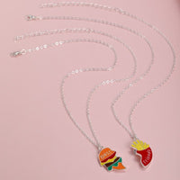 Collier humour frites