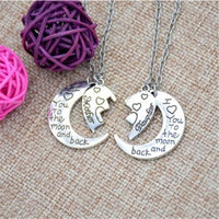 Pendentif Coeur Mère Fille