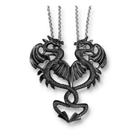 Pendentif Dragon Couple