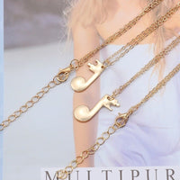 Pendentif Note de Musique Amitié