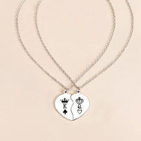 Pendentif pour 2 Amoureux