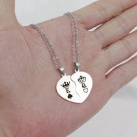 Pendentif pour 2 Amoureux