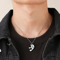 Bijou Puzzle Homme acier