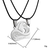 Pendentif Séparable Couple