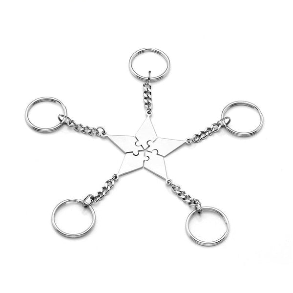 Porte-Clé à Partager Etoile