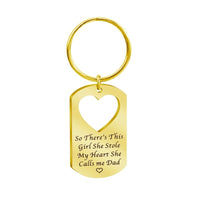 Porte-Clé Collier Père et Fille