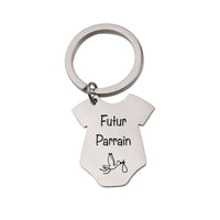 Porte-Clé Futur Parrain