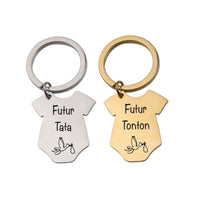 Porte-Clé Oncle et Tante