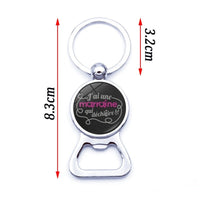 Porte-Clé Papa Décapsuleur