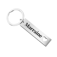 porte clé pour marraine