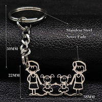 Porte-Clé Petite Famille