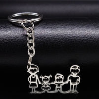 Porte-Clé Petite Famille