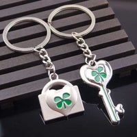 porte bonheur duo trèfle