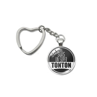 Porte-clé Je suis un Super Tonton