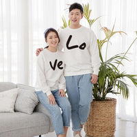 Pull blanc love