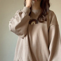 Pull arc en ciel femme