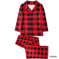 Pyjama à Carreaux Famille
