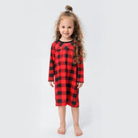 pyjama carreaux fille