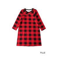 Pyjama à Carreaux Famille