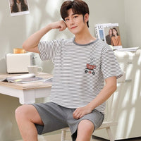 Pyjama homme rayé