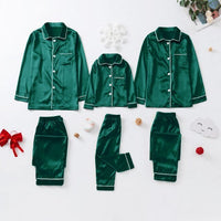 Pyjama Chemise Satin Famille
