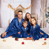 Pyjama Chemise Satin Famille