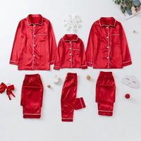Pyjama Chemise Satin Famille