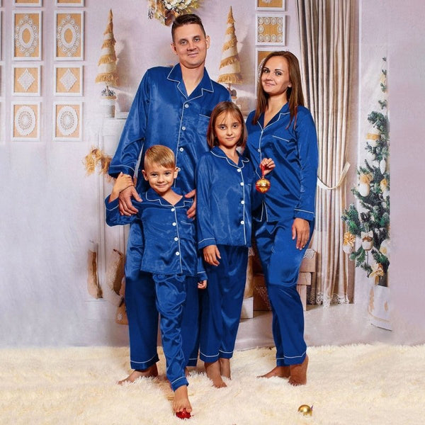 Pyjama Chemise Satin Famille