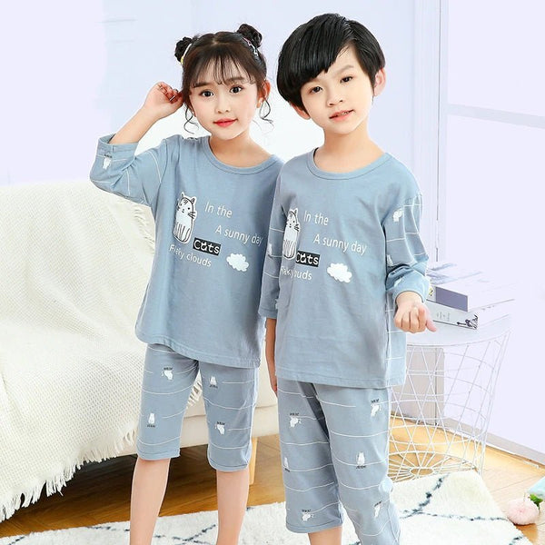 pyjama partagé pour frere et soeur