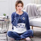 pyjama femme hiver chat