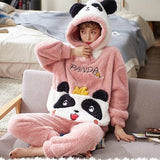 pyjama panda rose