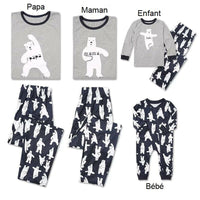 Pyjama Famille Ours