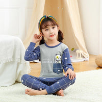 pyjama fille bleu